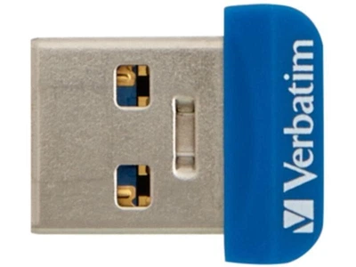 USB флеш накопичувач Verbatim 16 GB Store 'n' Stay Nano USB 3.0 Blue (98709)