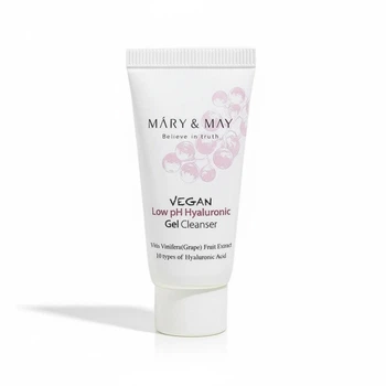 Гель для вмивання Mary&May Vegan Low pH Hyaluronic Gel to Foam Cleanser 30 мл