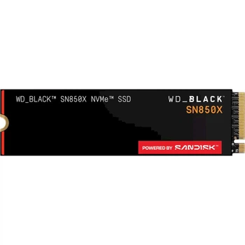 Накопичувач SSD Western Digital Black SN850X M.2 2280 4TB R 7300 MB/s W 6600 MB/s Black (WDS400T2X0E)