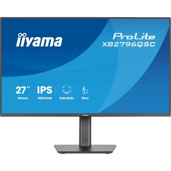 Монитор 27" IIYAMA ProLite XB2796HSC-B1 IPS 1920x1080 144 Гц 300 кд/м² колонки 2x2 Вт USB-C Matte Black