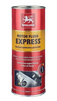 Промывка масляной системы (быстрая) Wolver Motor Flush Express 350 мл, смаз531