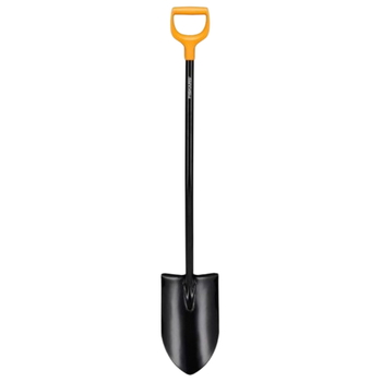 Лопата Fiskars Solid XL універсальна D-подібна рукоять Чорний (1067517)