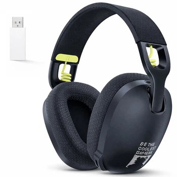 Ігрові бездротові навушники Onikuma B2I з мікрофоном, Bluetooth 5.3 + 2.4G + Type-C, звук 7.1, для ПК, PS4, PS5, телефону Black