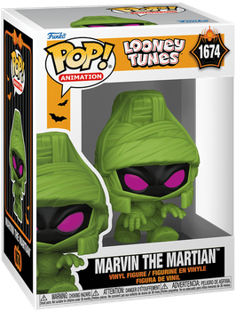 Фигурка Марвин Марсианин в костюме мумии — Funko Pop! LOONEY TUNES: HALLOWEEN — MARVIN THE MARTIAN IN MUMMY COSTUME #1674