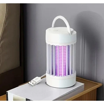 Лампа-отпугиватель комаров Camping Mosquito Lamp USB зарядка, уничтожитель насекомых для дома и отдыха
