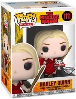 Фигурка Харли Квинн в разорванном платье (Diamond Glitter) — Funko Pop! DC: THE SUICIDE SQUAD — HARLEY QUINN IN RIPPED DRESS #1111