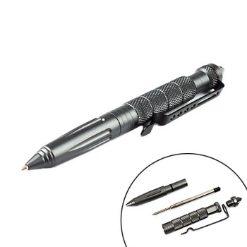Ручка тактическая многофункциональная Multi Tool 14.7х1.5 см Серая 312680 03 AT3