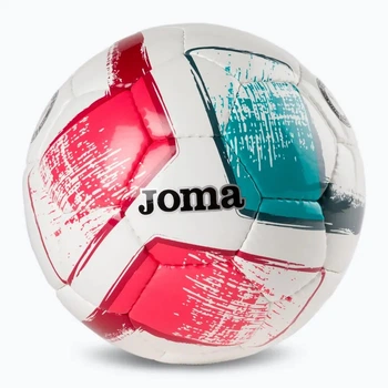 М'яч футбольний Joma DALI II розмір 4, біло-рожевий