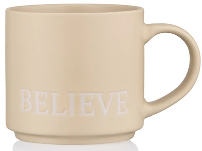 Чашка ARDESTO Believe, 420мл, керамика, желтый