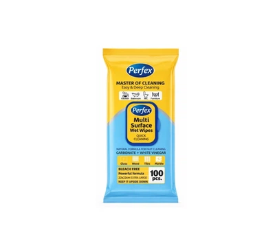 Вологі салфетки Perfex Multi Surface, 100 шт