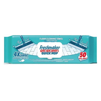 Влажные салфетки для пола Freshmaker Quick Mop 50 шт.