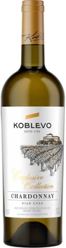 Вино Koblevo Exlusive Collection Шардоне біле сухе 0.75 л (4820292030266)
