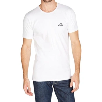 Футболка Kappa T-SHIRT MEZZA MANICA GIROCOLLO белая 2XL K1304 Bianco