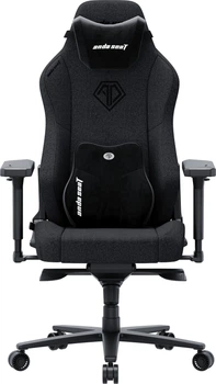 Кресло геймерское игровое Anda Seat Phantom 3 XL до 150 кг Dark Gray Fabric (AD18XL-52-GB-F-G01)