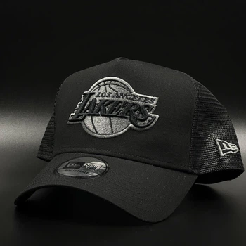 Черная кепка с сеткой New Era Los Angeles Lakers trucker 12523911