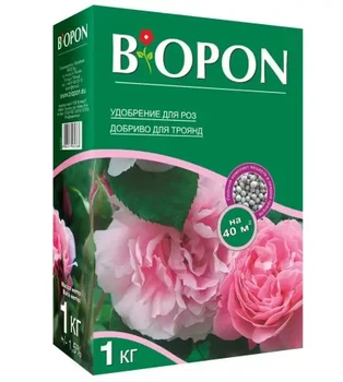 Добриво для троянд Біопон (Biopon) гранульоване 1 кг
