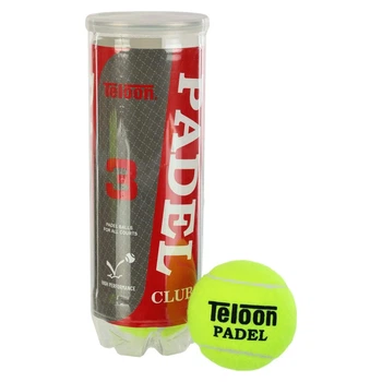 Мячи для падел-тенниса Teloon Padel Club, 3 шт., салатовый