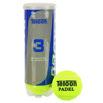 Мячи для падел-тенниса Teloon Padel, 3 шт., салатовый