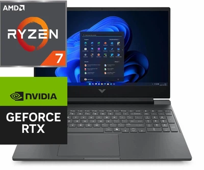 Ноутбук (2026) HP Victus 15 Ryzen 7-260/ 32GB / 1TB/ RTX5050 / 15.6" 144Hz