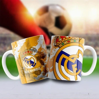 Чашка з написом FC Real Madrid Біла 330 мл