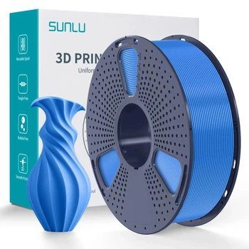 PLA-пластик Філамент Sunlu PLA Classic Blue Grey для 3D-принтера - 1Кг, 1.75mm Синьо Сірий з Котушкою