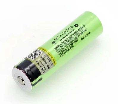 Промисловий акумулятор pro version Li-ion NCR18650B 3400 mAh без захисту батарея для електроніки 18650 літій-іонний (IS-OP_22-G)