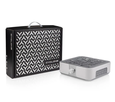 Витяжка CYCLONE X3 на 72W для манікюру і педикюру Silver