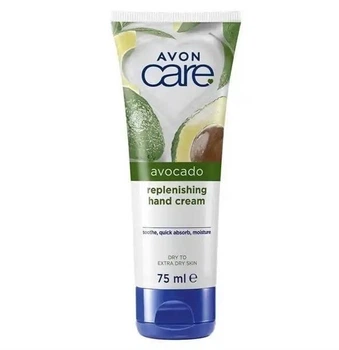 Зволожувальний крем для рук Avon Care Avocado Replenishing Hand Cream з маслом авокадо 75 мл