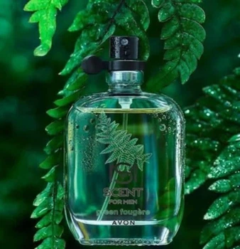 Чоловіча туалетна вода Avon Scent For Men Green Fougere 30 мл
