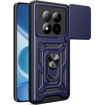 Протиударний броньований чохол із захистом камери для Xiaomi Redmi Note 15 Pro 4G Armor Case Keysion blue