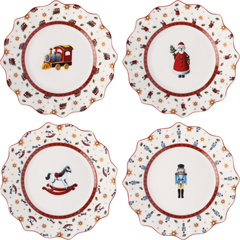 Zestaw talerzy Villeroy & Boch Toy's Delight 4 szt (4003686450172)