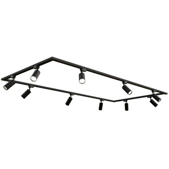 Комплект трекового освещения (люстра) OLEDIM Set-23R 1+2x10 черный - 7771761
