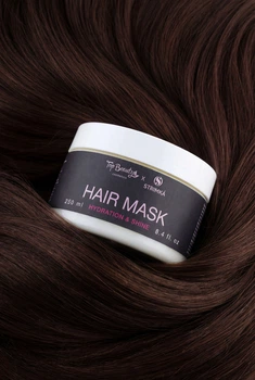 Зволожуюча маска для волосся Top Beauty & Strimka Hydration & Shine, 250мл