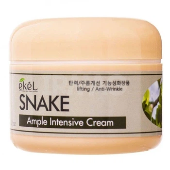 Омолаживающий крем со змеиным ядом Ekel Snake Ample Intensive Cream 100 мл