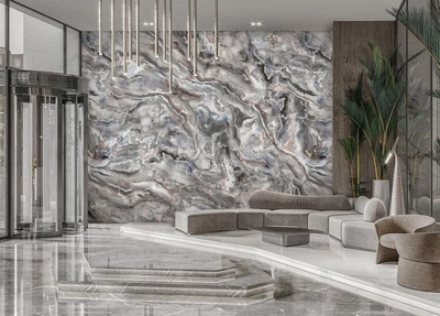 Бесшовные фотообои премиум класса FIJI на текстильной основе Series - Marble Design