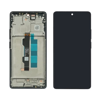 Дисплей для Xiaomi Redmi Note 13 Pro (4G) с чёрным тачскрином и чёрной корпусной рамкой IPS