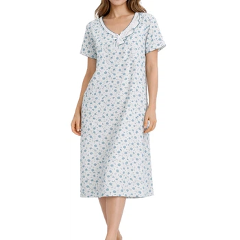 Ночная рубашка хлопок Andin 020-9 р.52(XL) разноцветная