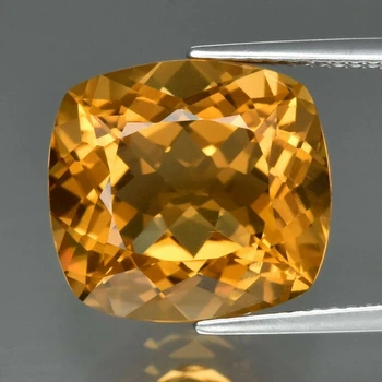 Цитрин 9.02 ct 13.6x12.7mm (684)