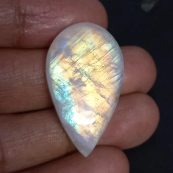 Лунный камень 30Ct 20×35×5 мм (12040)