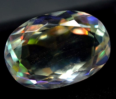 Радужный кварц 26.60 Ct Сертификат (212)