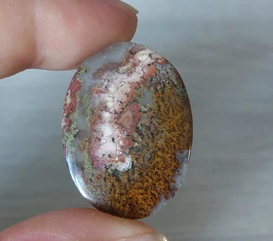 Моховый агат 32 Ct 35 x 25 x 4.7 мм (9320)