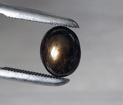 Звездчатый сапфир черный 5.3 Ct 10.7 х 8.6 х 5 mm (4262)