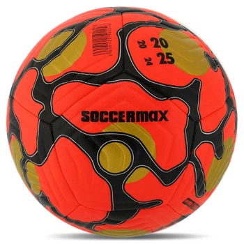 М'яч футбольний HYBRID SOCCERMAX FB-4364 №5 PU (Помаранчевий)