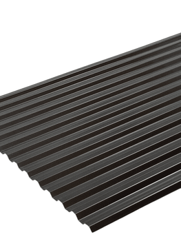 Лист Polystyle поликарбонат 2x1,03м бронза, трапеция