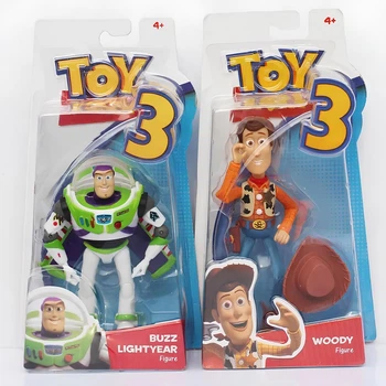 Фигурки История игрушек Toy Story — Вуди и Базз Лайтер, набор 2 фигурки 15 см, коллекционные игрушки