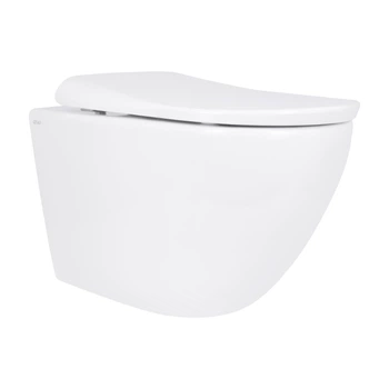 Унитаз подвесной Qtap Robin ML Ultra Quiet 490×365×325 мм, с сиденьем Soft-close MagLock, White QTROBML26W49621