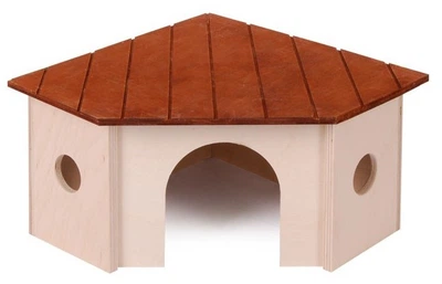 Domek dla chomików i myszy Comfy Narożny 21 x 21 x 13 cm 258755 (5905546338721)