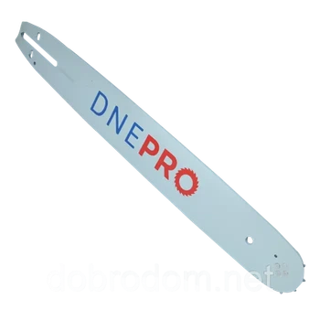Шина для электропилы 40 DNEPRO (16") 4 заклепки, 57 зв., толщ. 1.3, 3/8 шаг