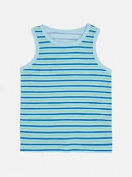 Майка Primark блакитний в смужку QLUFA800 92