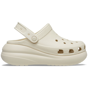 Crocs Classic Crush Clog Bone Кроксы Женские Сабо Классик Краш Бежевые - (37 р.) M5/W7